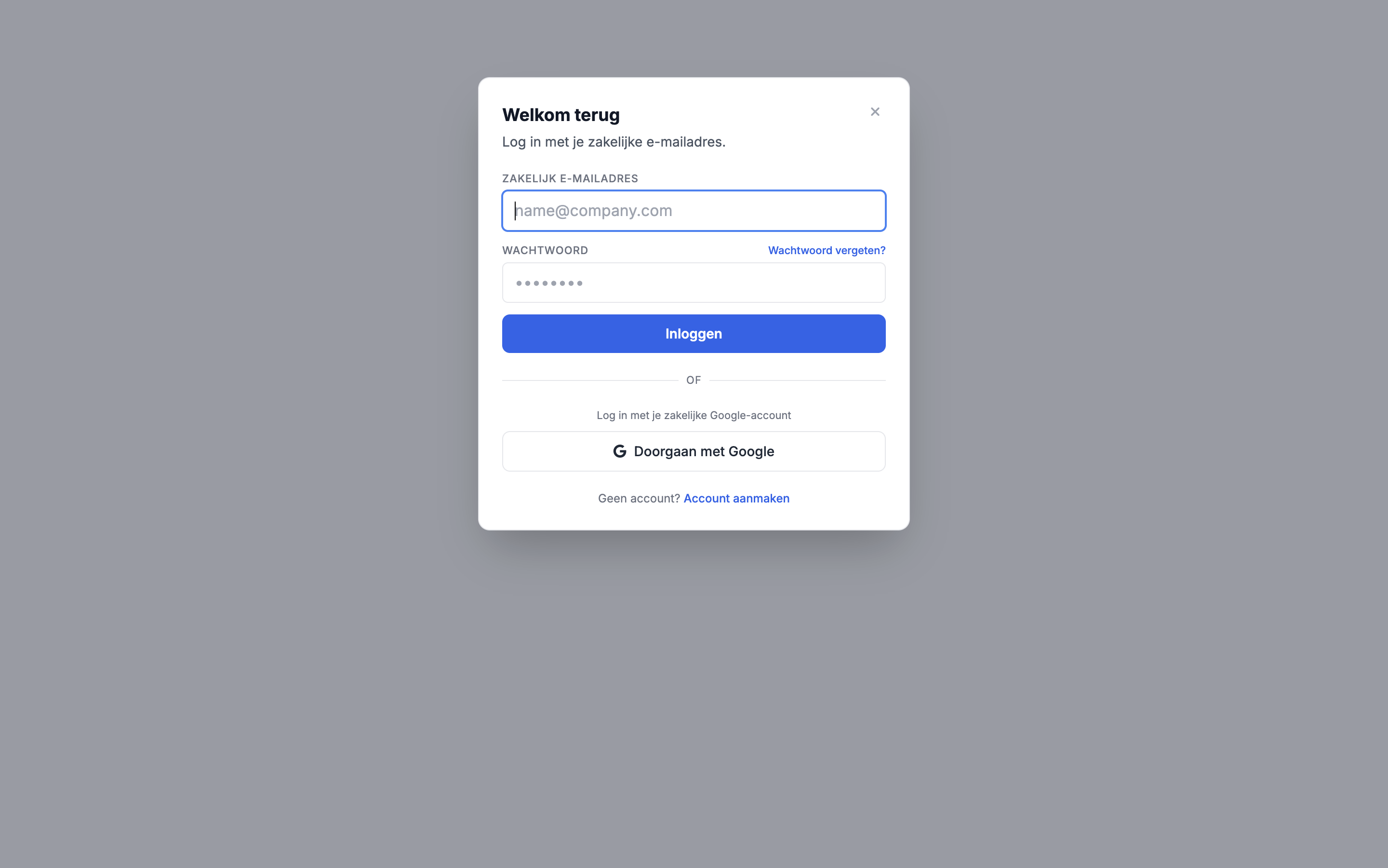 Opgeslagen meldingen — alerts