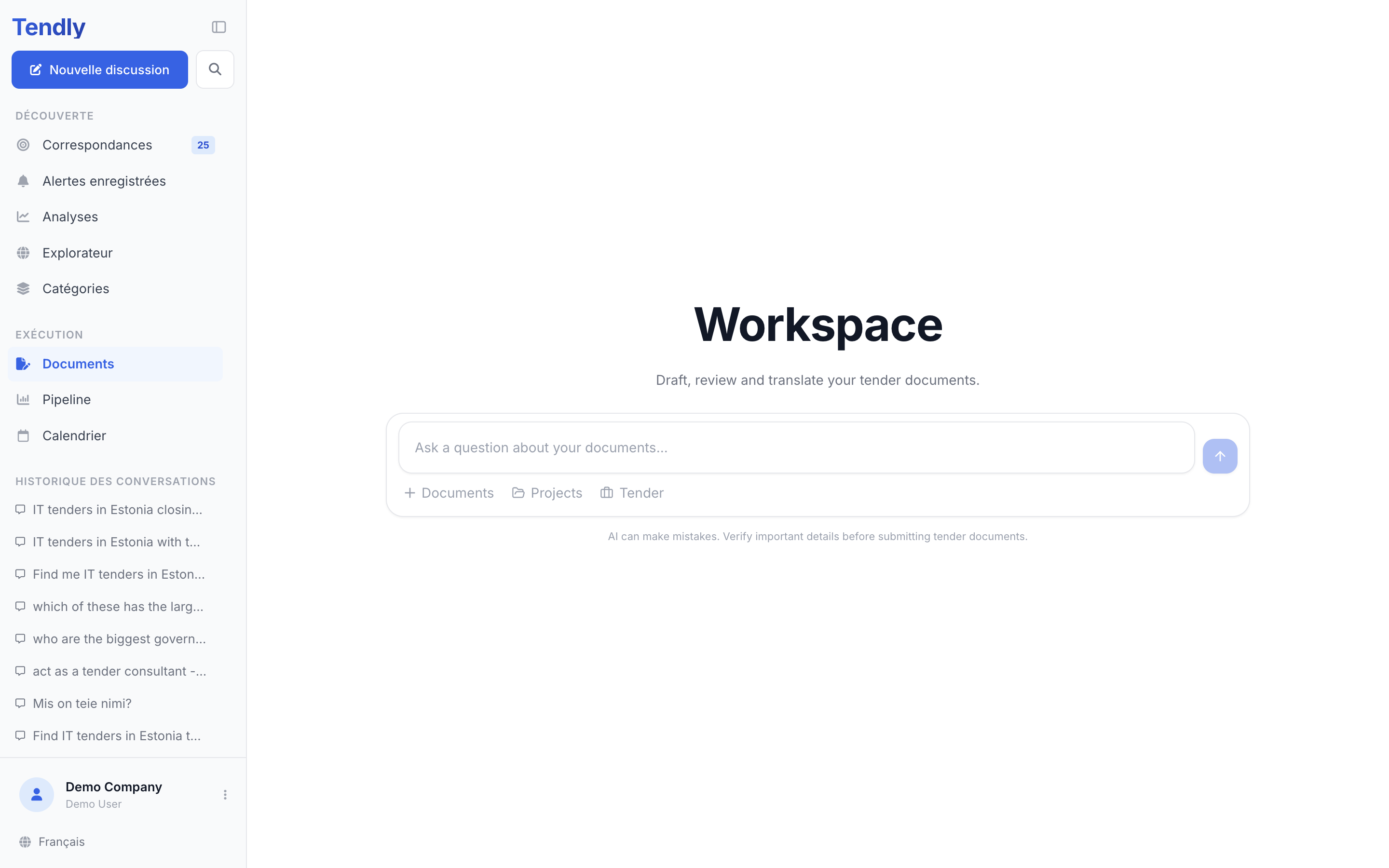 Relire votre offre — documents