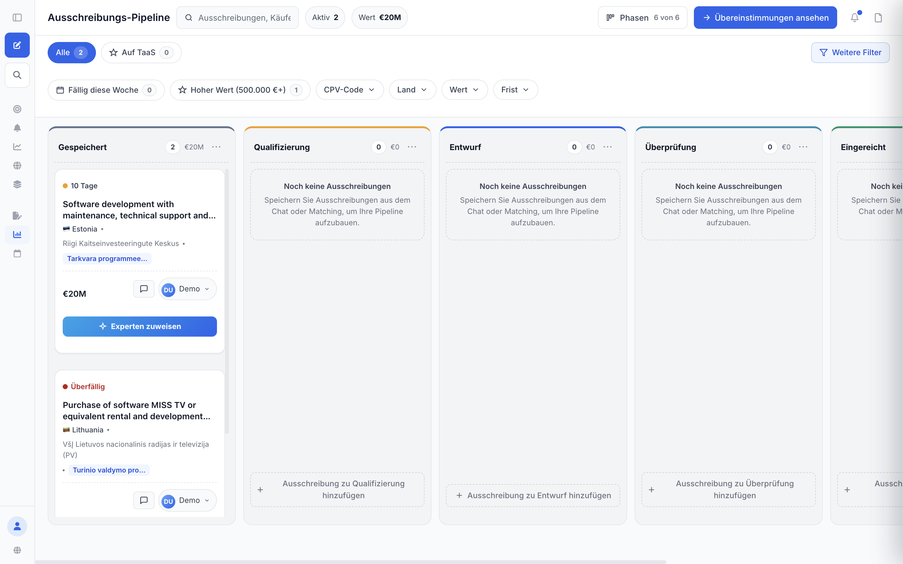 Ihre Pipeline — pipeline