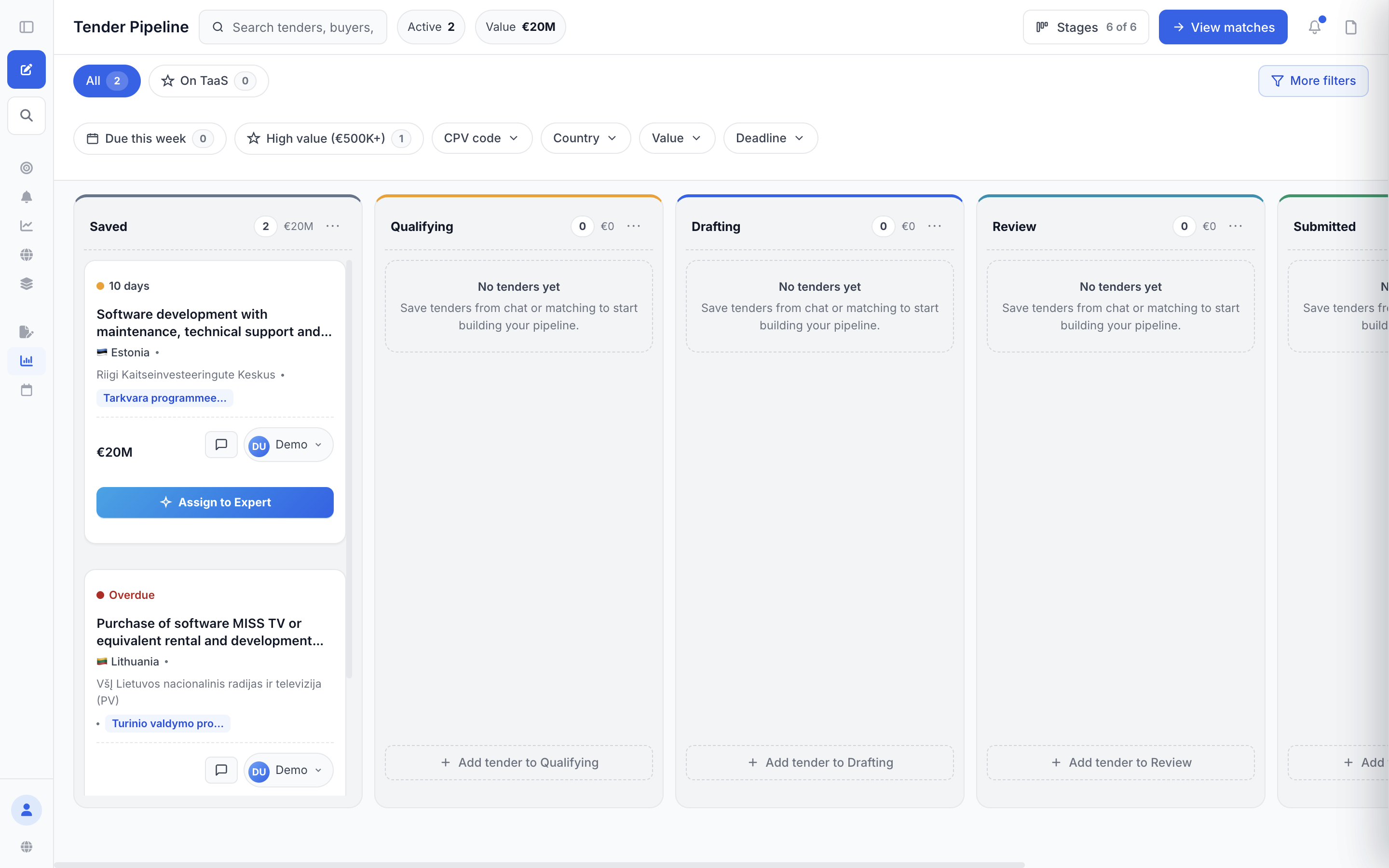 Getting expert help — pipeline